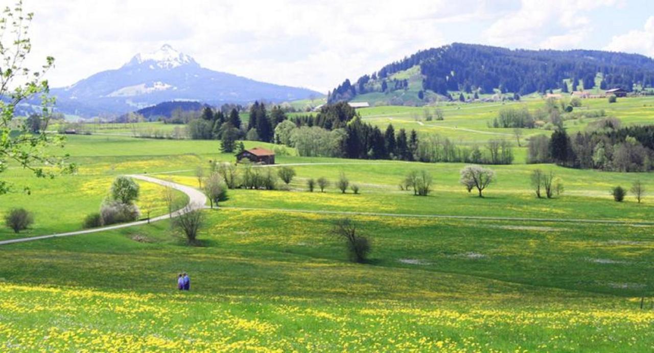 Apartmán Haus Bergblick Oy-Mittelberg Exteriér fotografie
